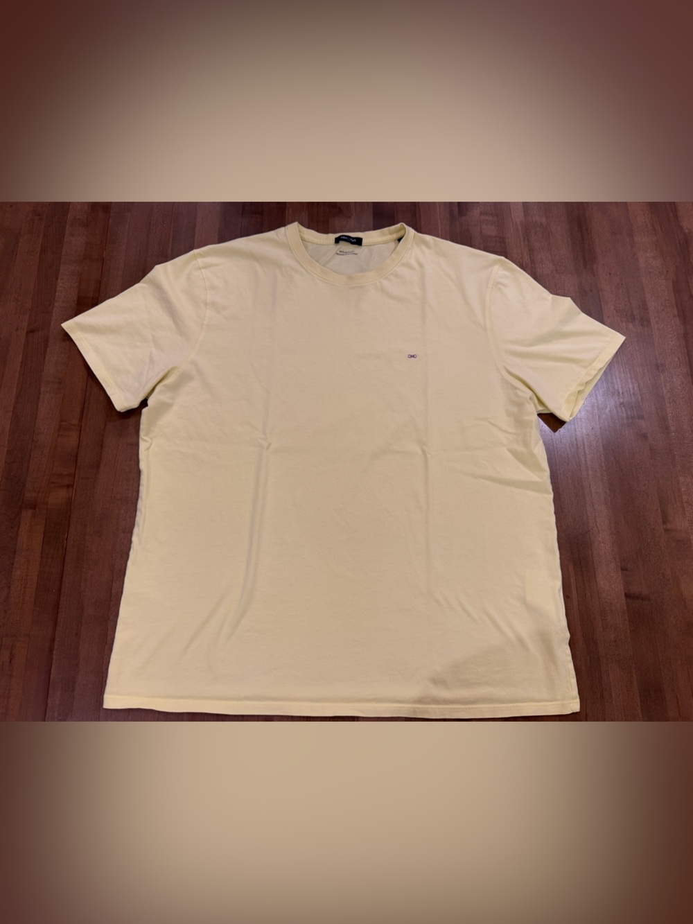 Eden Park Paris Yellow Crew Neck Tee